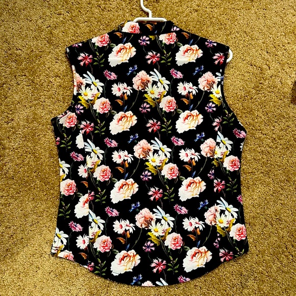 Floral Golf Polo - Picture 2 of 4